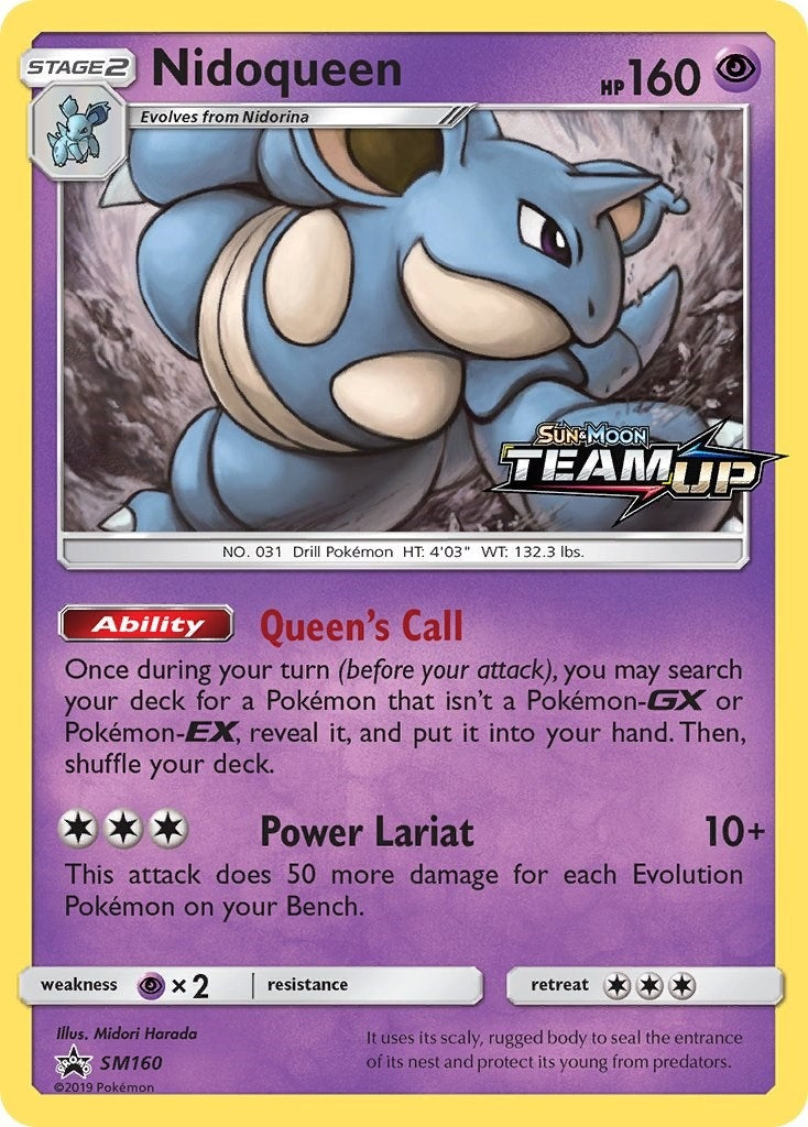 Nidoqueen SM160 Prerelease (SM160) [SMP]