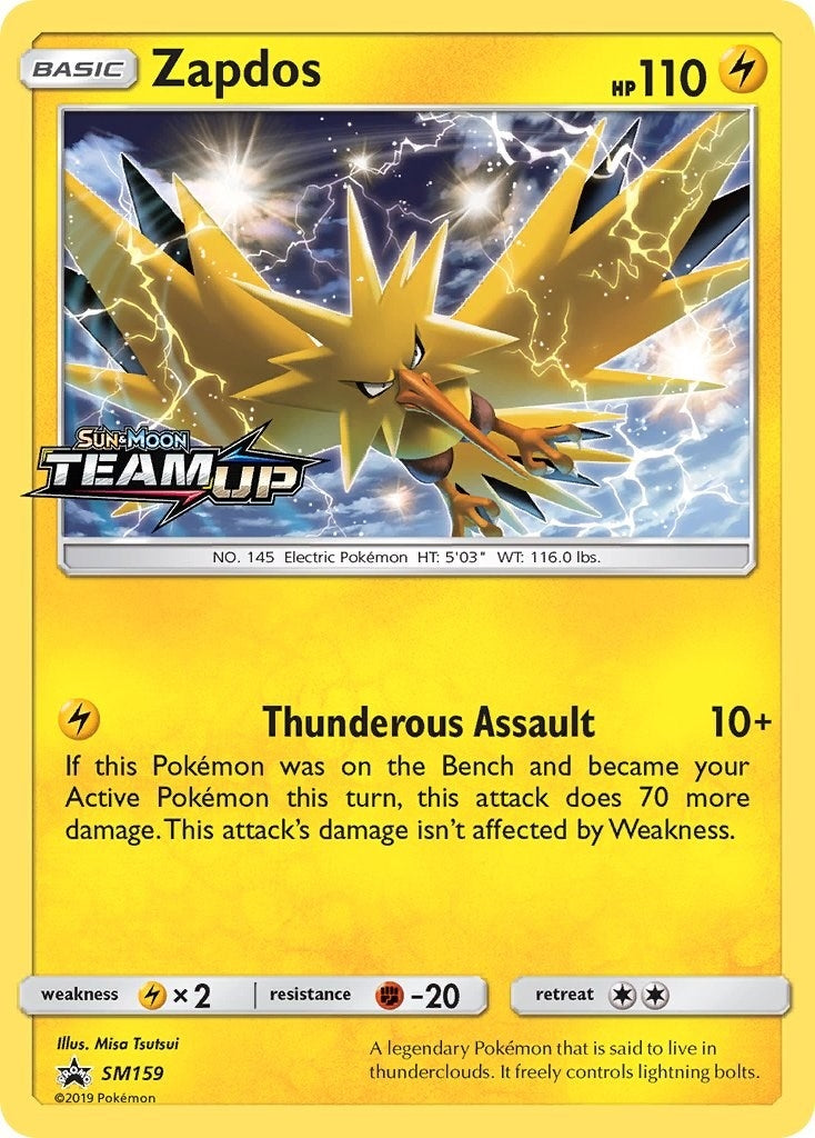 Zapdos SM159 Prerelease (SM159) [SMP]