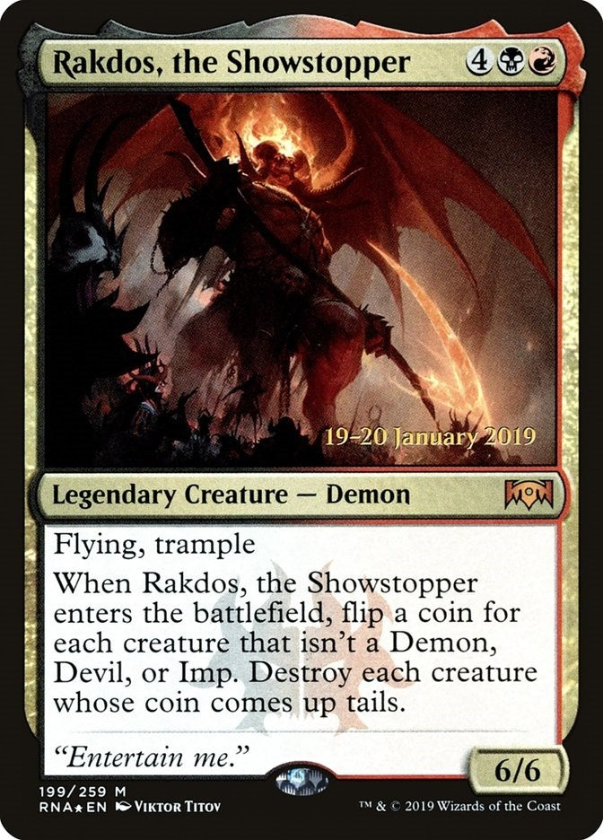 Rakdos the Showstopper (199) [PRE]