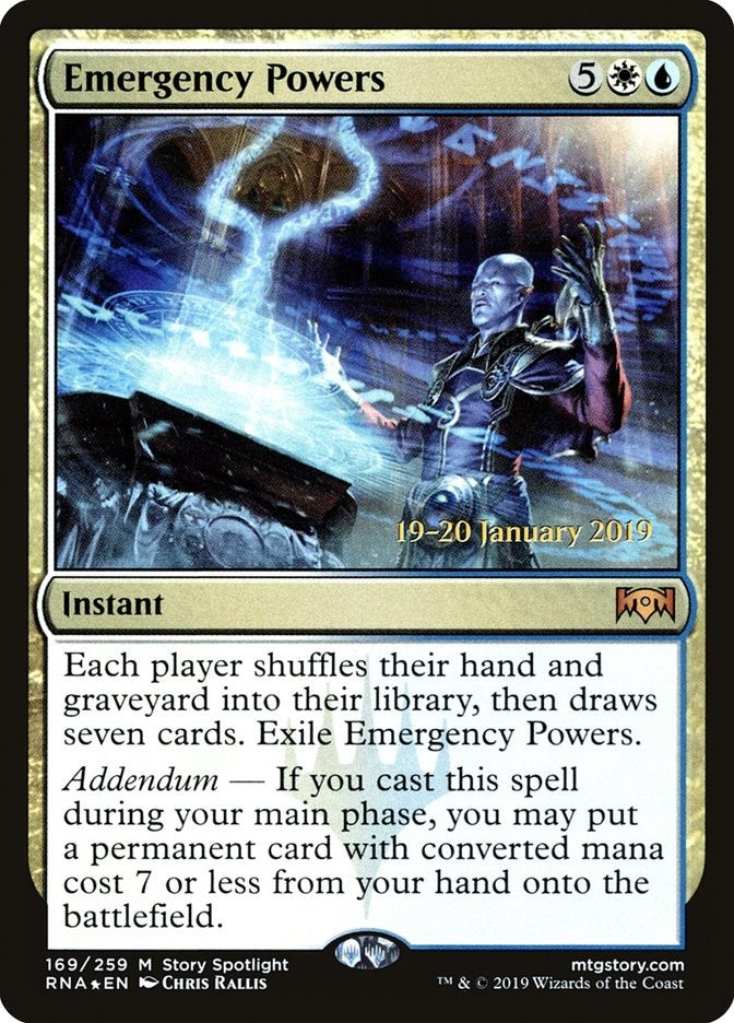 Emergency Powers (169) [PRE]