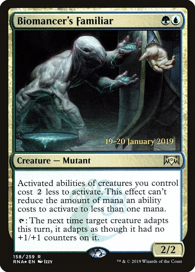 Biomancers Familiar (158) [PRE]