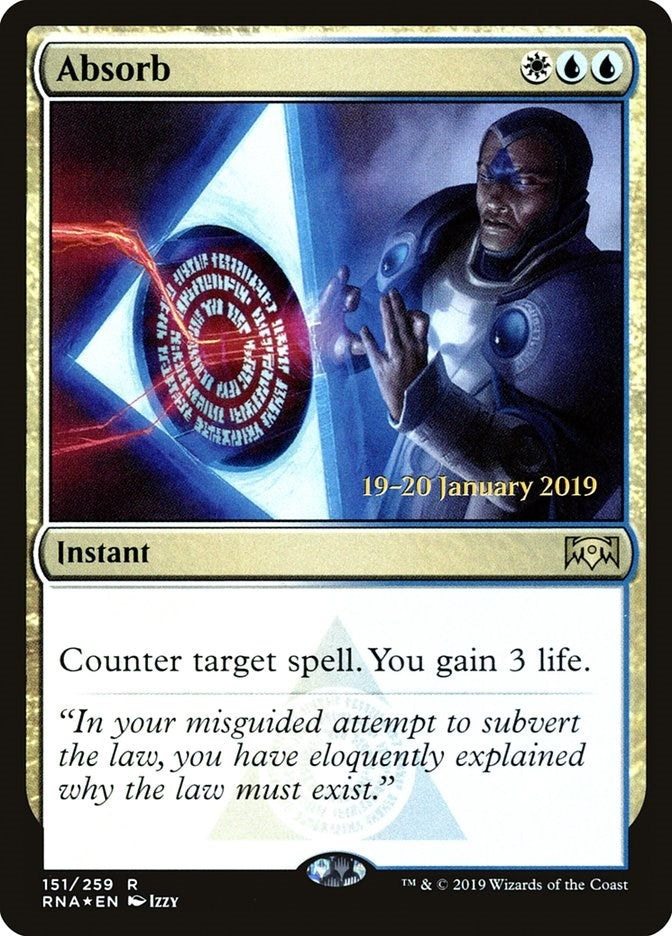 Absorb (151) [PRE]