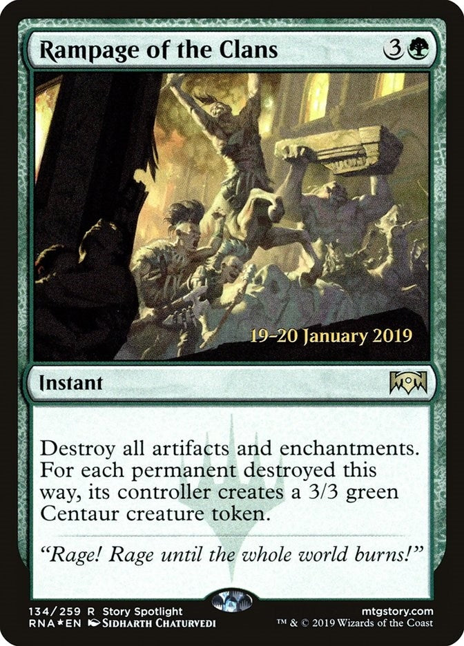 Rampage of the Clans (134) [PRE]
