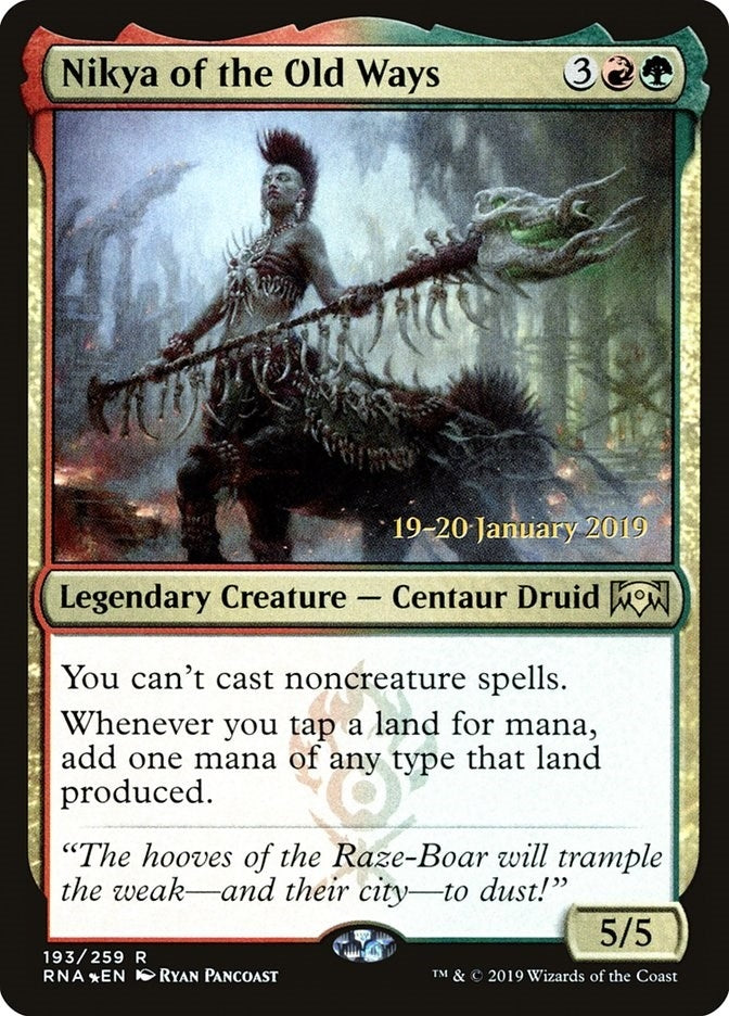 Nikya of the Old Ways (193) [PRE]