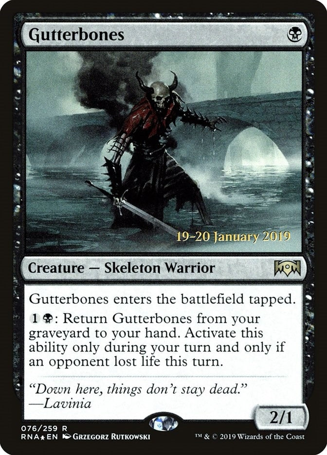 Gutterbones (76) [PRE]