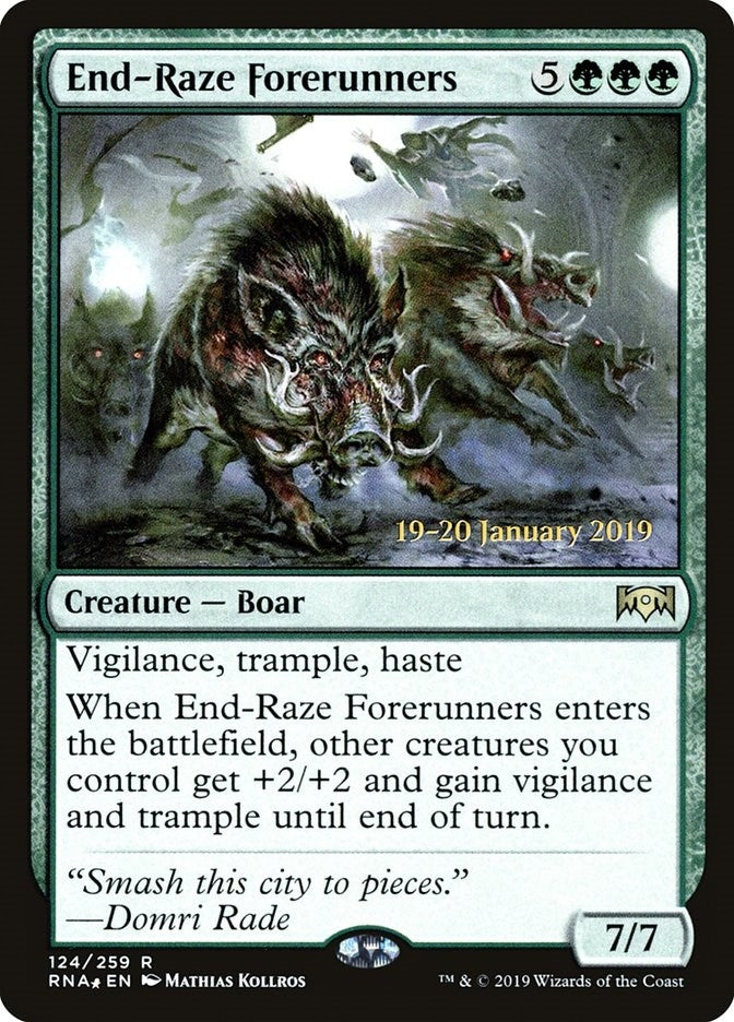 End Raze Forerunners (124) [PRE]