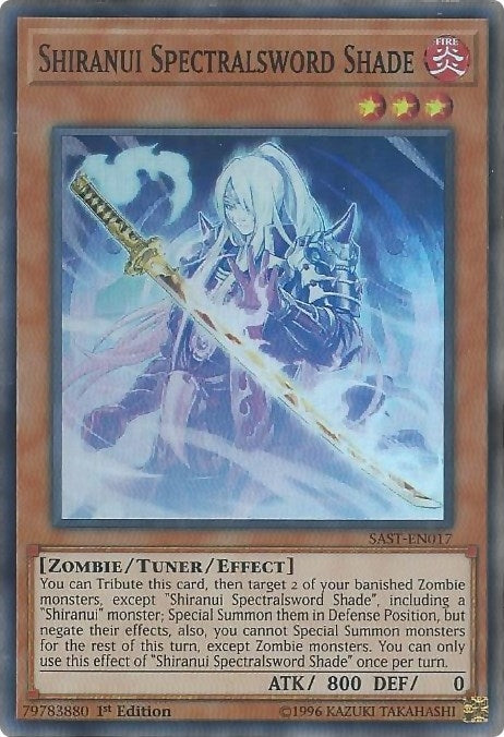 Shiranui Spectralsword Shade (SAST-EN017) [SAST]