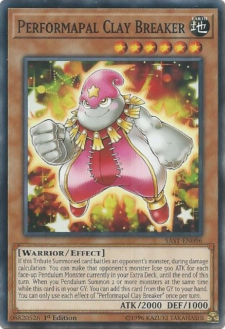 Performapal Clay Breaker (SAST-EN096) [SAST]