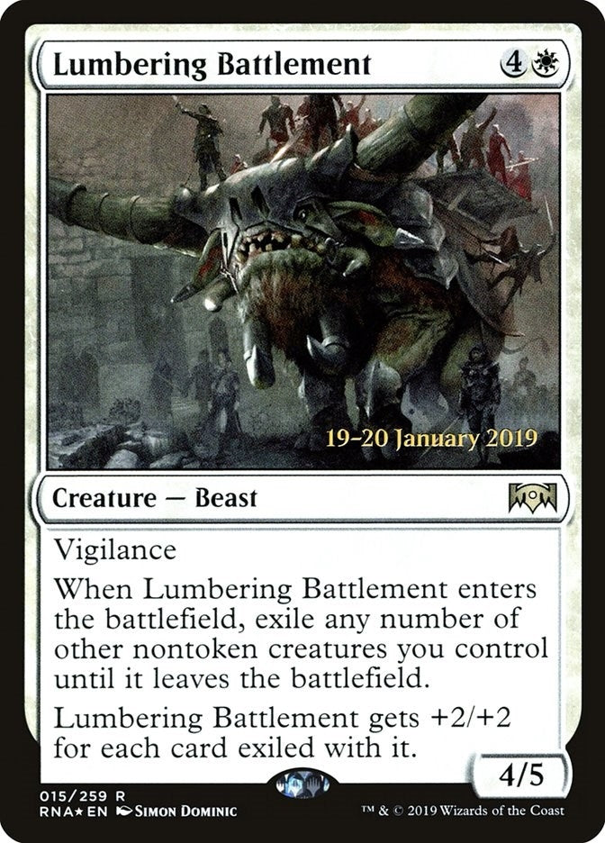 Lumbering Battlement (15) [PRE]
