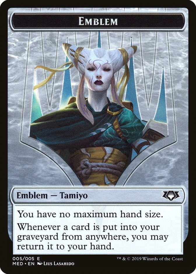 Emblem Tamiyo the Moon Sage (5) [MED2]
