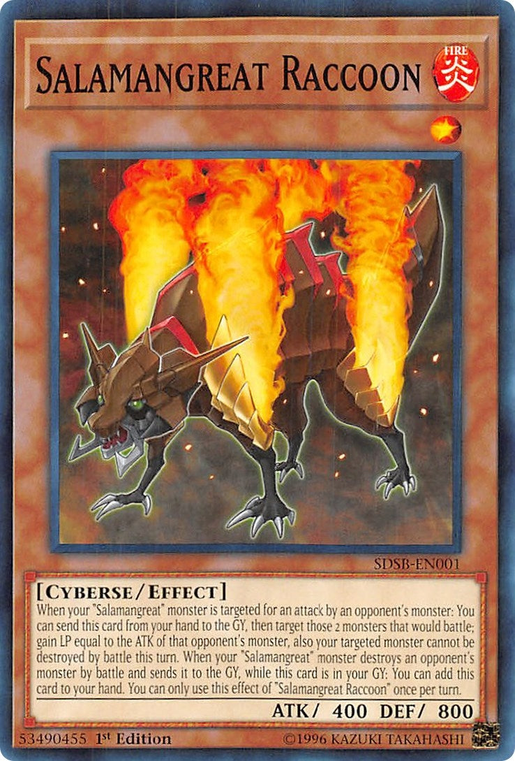 Salamangreat Raccoon (SDSB-EN001) [SDSB]