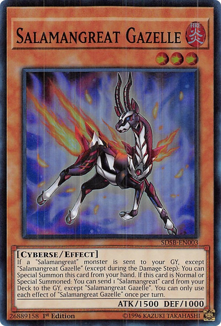 Salamangreat Gazelle (SDSB-EN003) [SDSB]