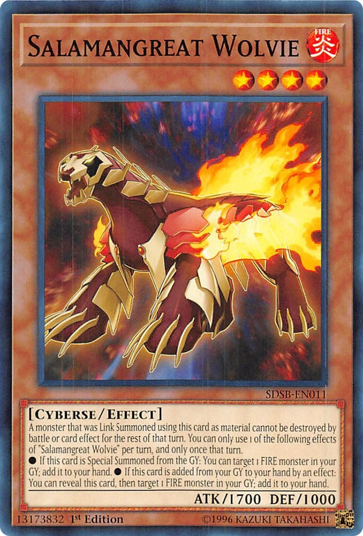 Salamangreat Wolvie (SDSB-EN011) [SDSB]