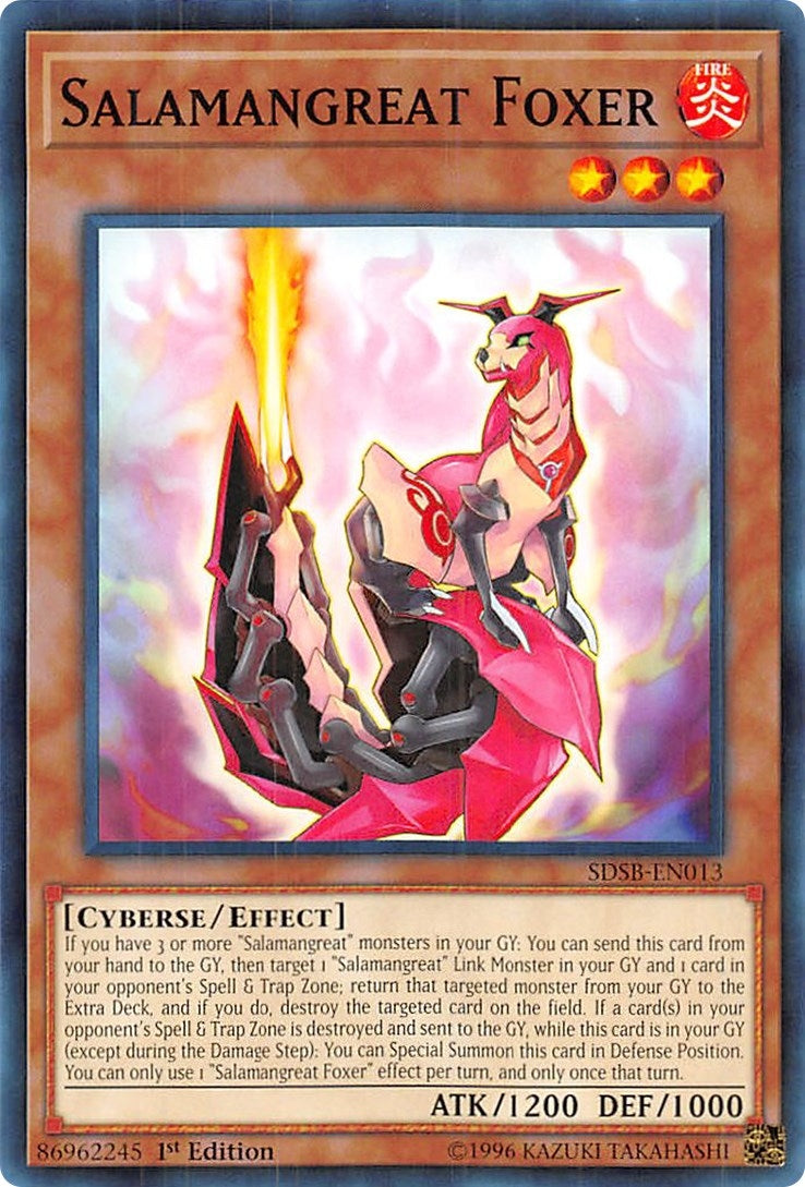 Salamangreat Foxer (SDSB-EN013) [SDSB]