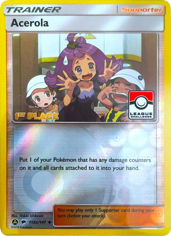 Acerola 112a 147 League Challenge 1st Place (112a/147) [PR]