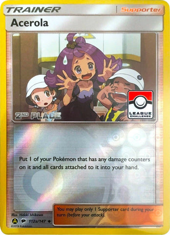 Acerola 112a 147 League Challenge 2nd Place (112a/147) [PR]