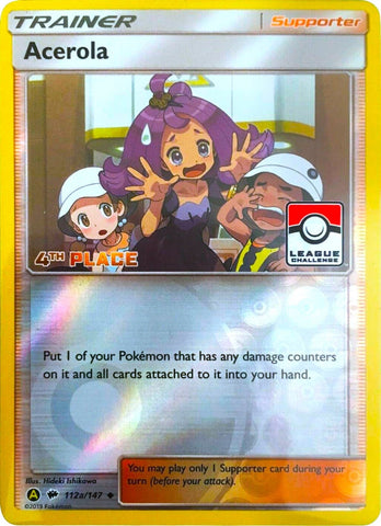 Acerola 112a 147 League Challenge 4th Place (112a/147) [PR]
