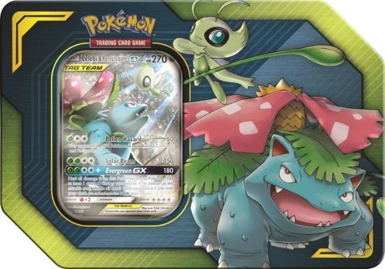 TAG TEAM Tin Celebi and Venusaur GX [SM9]