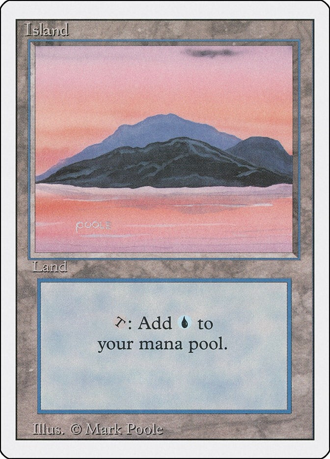 Island (Sunset / Signature on Left) [Revised Edition]
