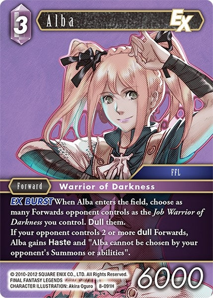 Alba EX (8-091H) [OP8]