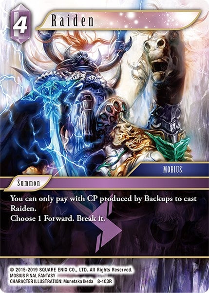 Raiden (8-103R) [OP8]