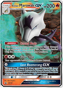 Alolan Marowak GX SM187 (SM187) [SMP]