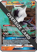 Alolan Marowak GX - SM187 (SM187) (Jumbo Cards)