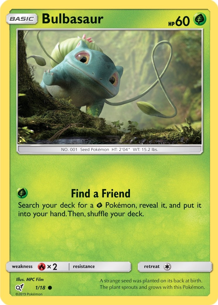 Bulbasaur Holo Common (1/18) [DEP]