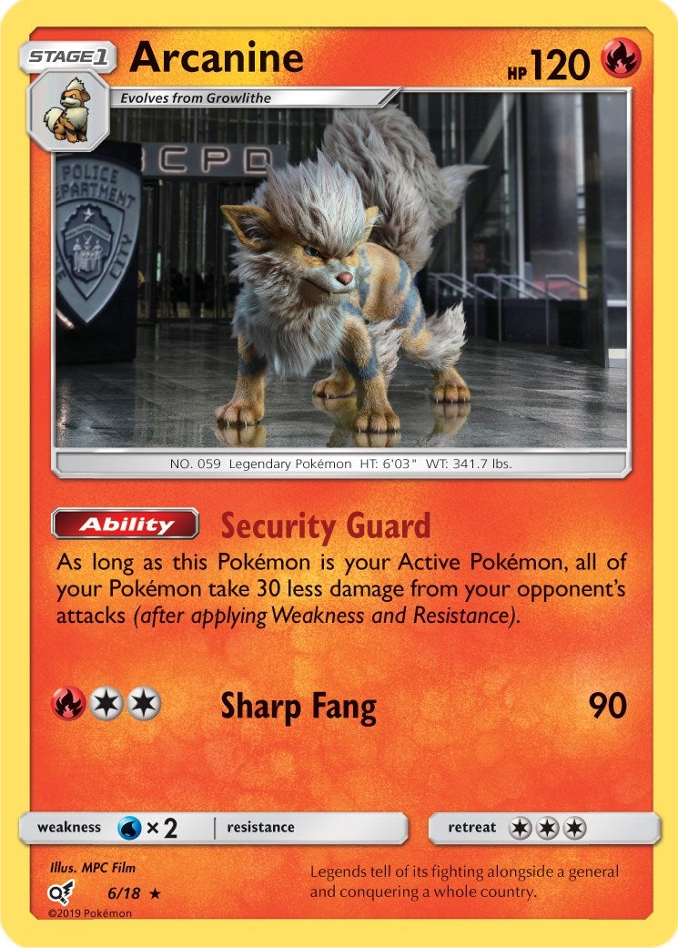 Arcanine (6/18) [DEP]