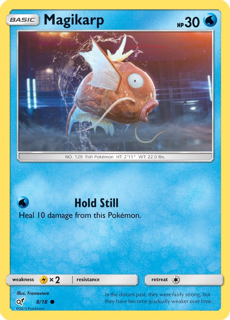 Magikarp Holo Common (8/18) [DEP]