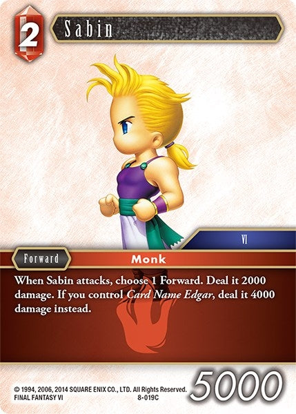 Sabin (8-019C) [OP8]