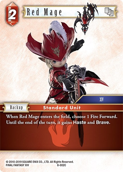Red Mage (8-002C) [OP8]