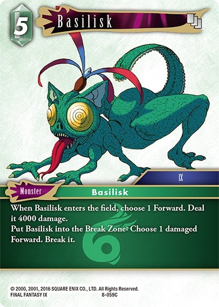 Basilisk (8-059C) [OP8]