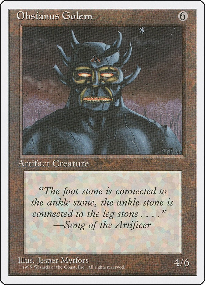 Obsianus Golem [4ED]
