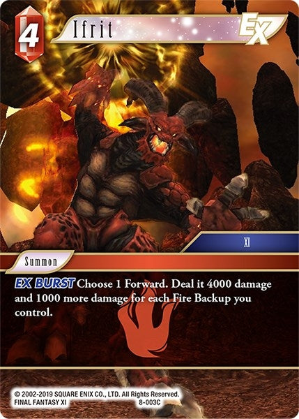 Ifrit EX (8-003C) [OP8]