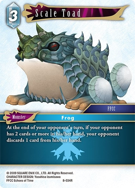 Scale Toad (8-034R) [OP8]