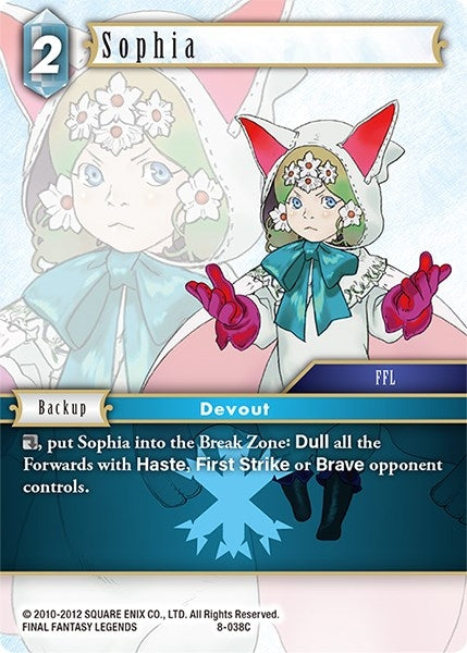 Sophia (8-038C) [OP8]