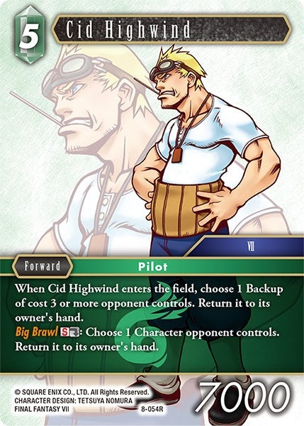 Cid Highwind (8-054R) [OP8]