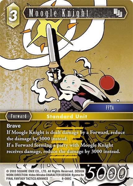Moogle Knight (8-086C) [OP8]