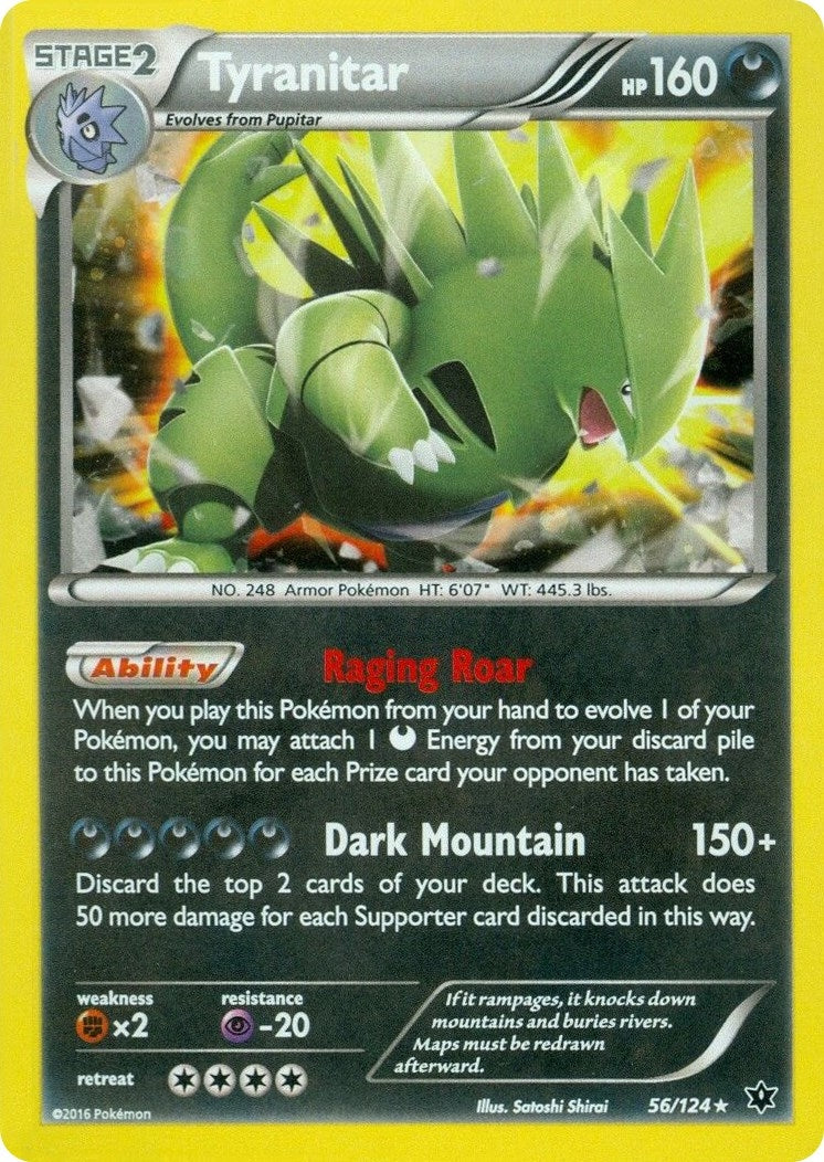 Tyranitar 56 124 Cosmos Holo (056/124) [MCAP]
