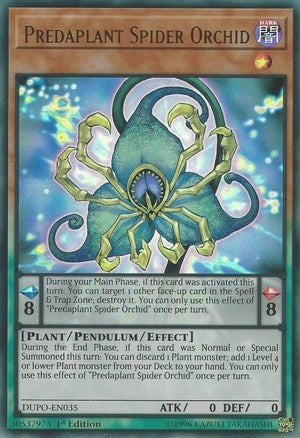 Predaplant Spider Orchid (DUPO-EN035) [DUPO]