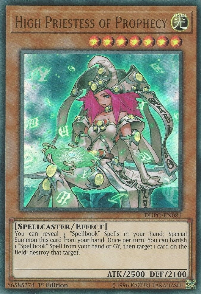 High Priestess of Prophecy (DUPO-EN081) [DUPO]