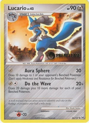 Lucario 53 127 Prerelease (53/127) [PR]