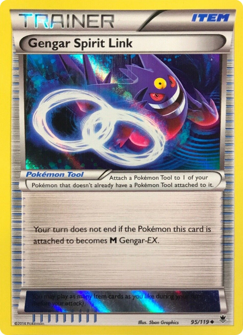 Gengar Spirit Link 95 119 Alternate Holo Gamestop Exclusive (095/119) [MCAP]