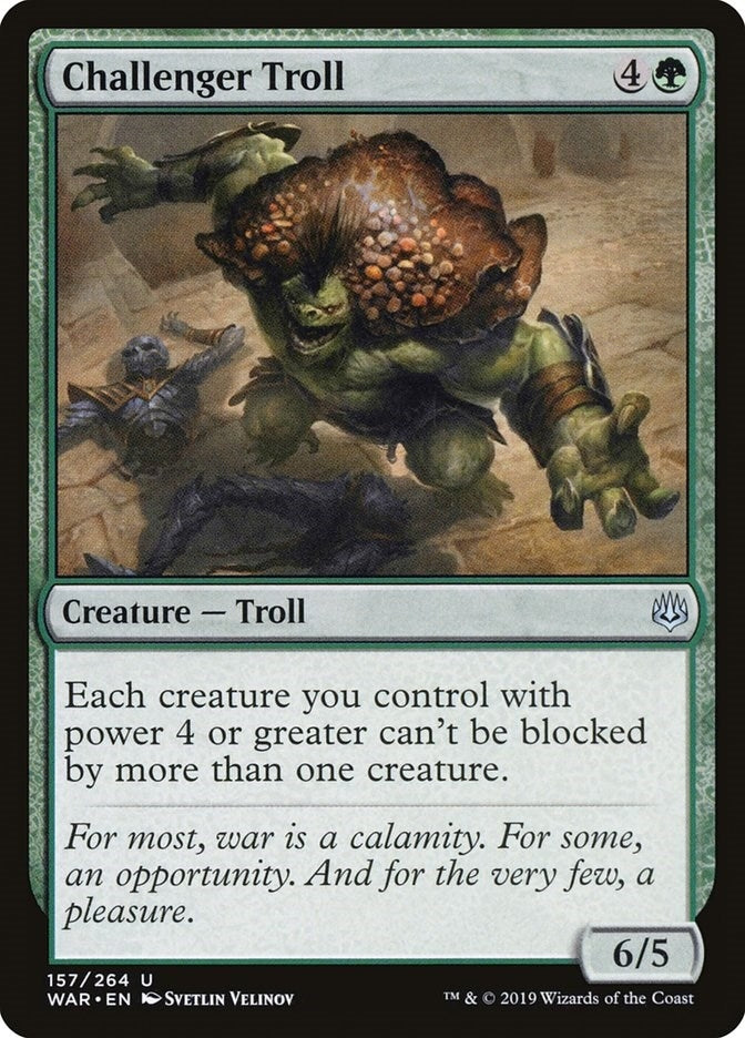 Challenger Troll (157) [WAR]