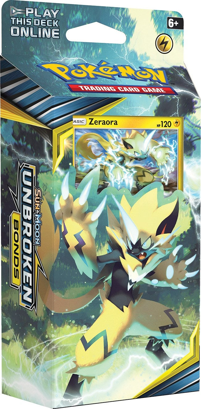 Unbroken Bonds Lightning Loop Theme Deck Zeraora [SM10]