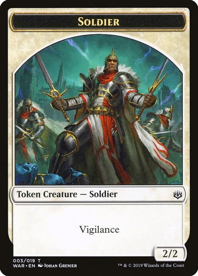 Soldier Token (3) [WAR]