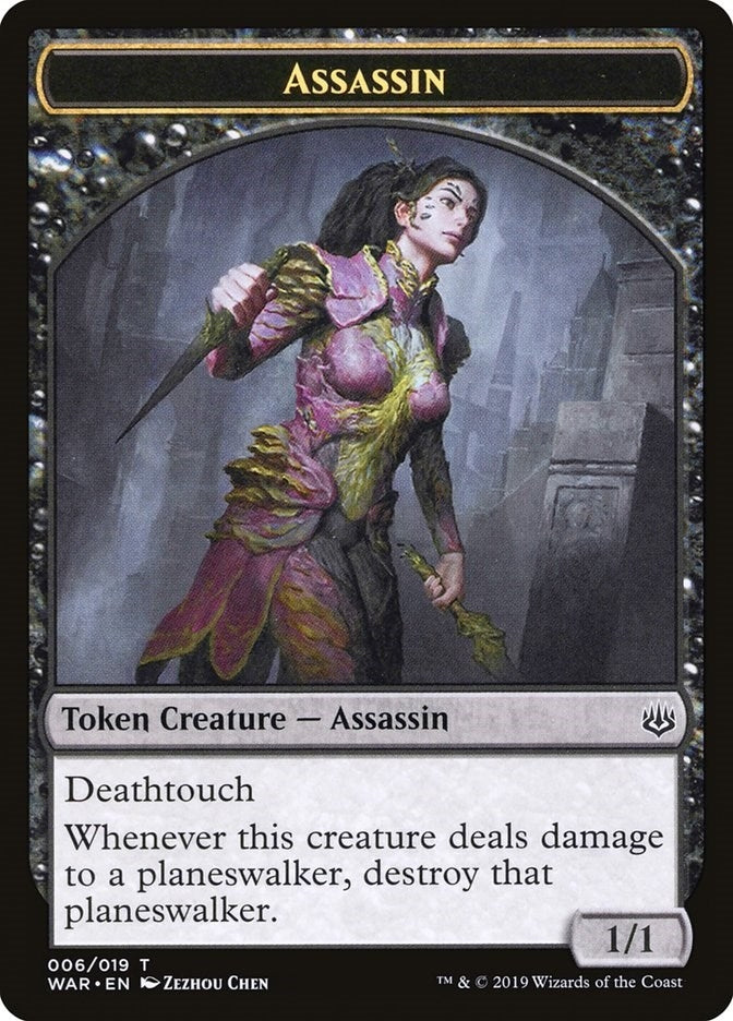 Assassin Token (6) [WAR]