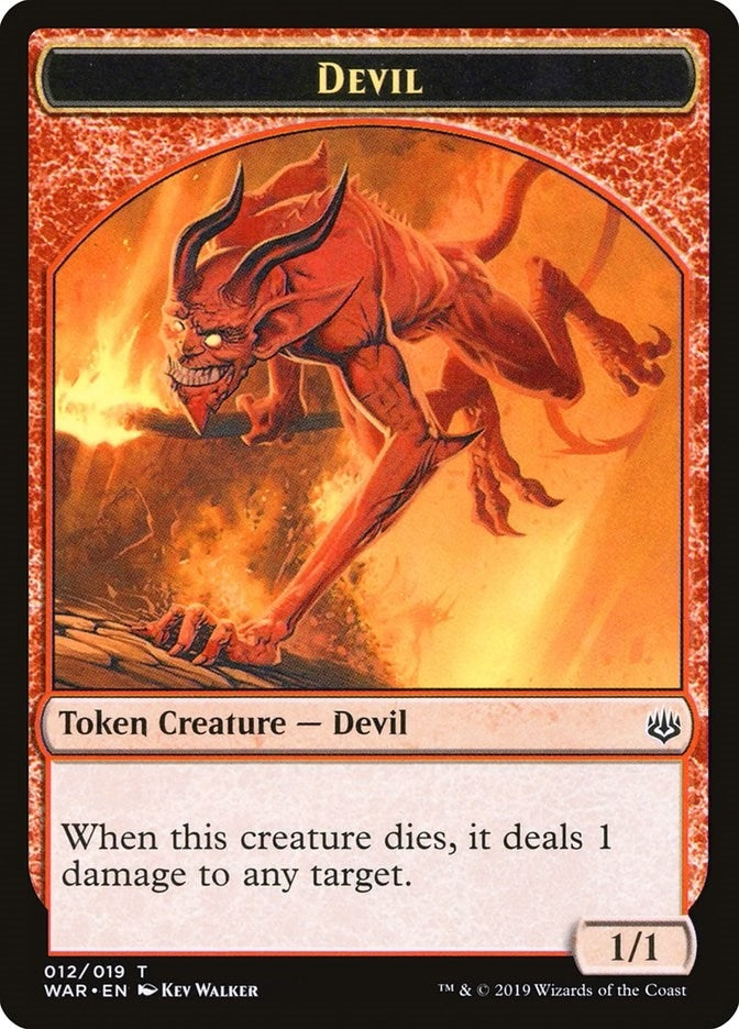 Devil Token (12) [WAR]