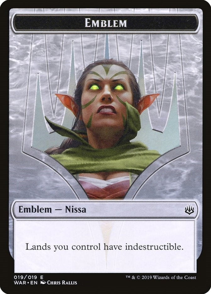 Emblem Nissa Who Shakes the World (19) [WAR]